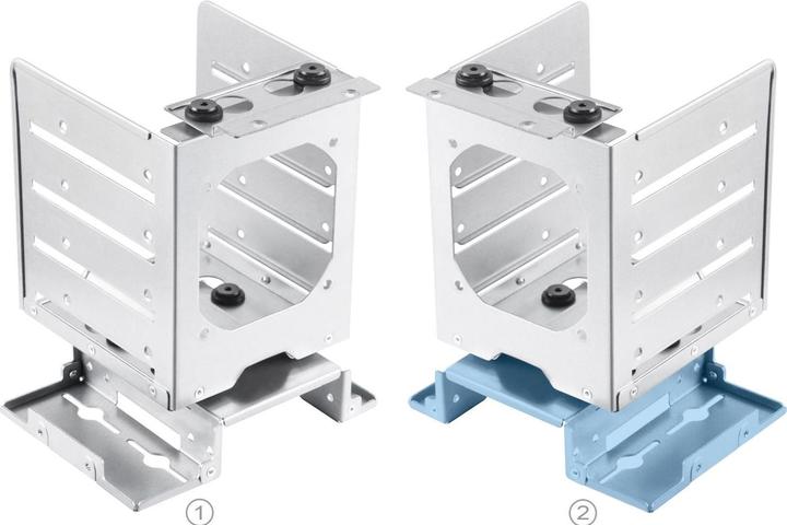 Produktbild Silverstone SST-G11909510-RT - 3.5" Festplattenkäfig für Rackmount Gehäuse RM400 / RM41-