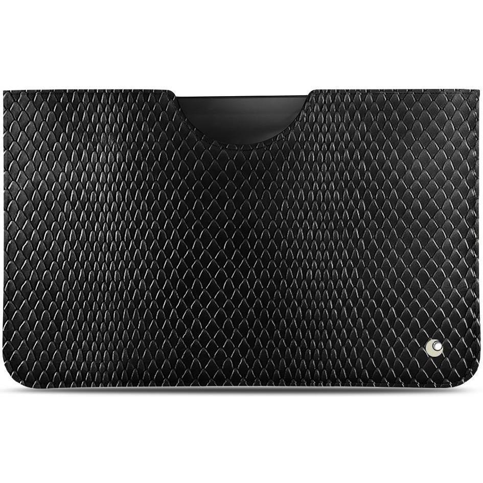 Noreve Lederschutzhülle (Galaxy Tab S4 10.5 (2018)), Tablet Hülle, Schwarz