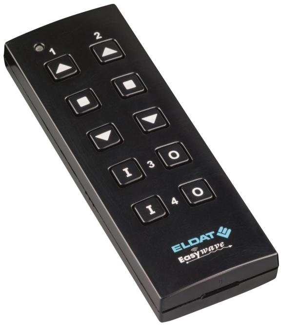 Image du produit Eldat Télécommande RT34E5004-01-22 4 canaux, noir profond RAL9005