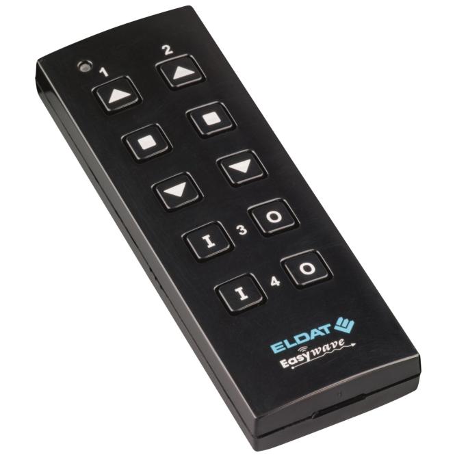 Eldat Handsender RT34E5004-01-22 4-Kanal, tiefschwarz RAL9005, Automatisierung