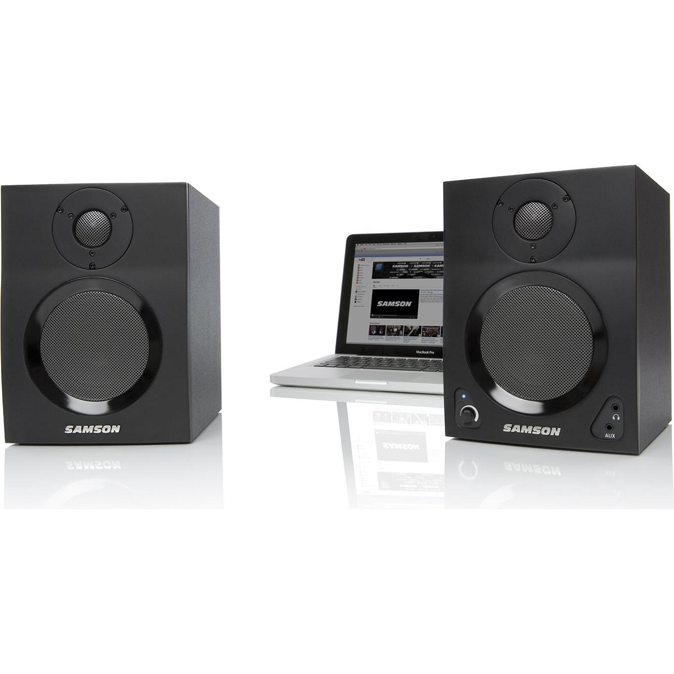 Samson MediaOne BT4, PC Lautsprecher, Schwarz