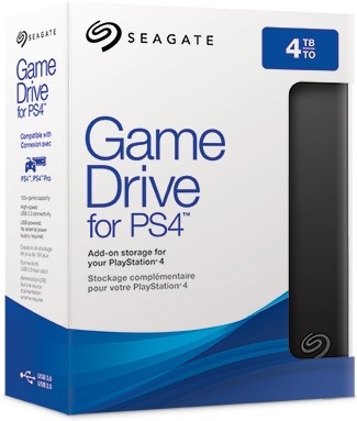 Actual product image Seagate Game Drive for PS4 (4 TB)