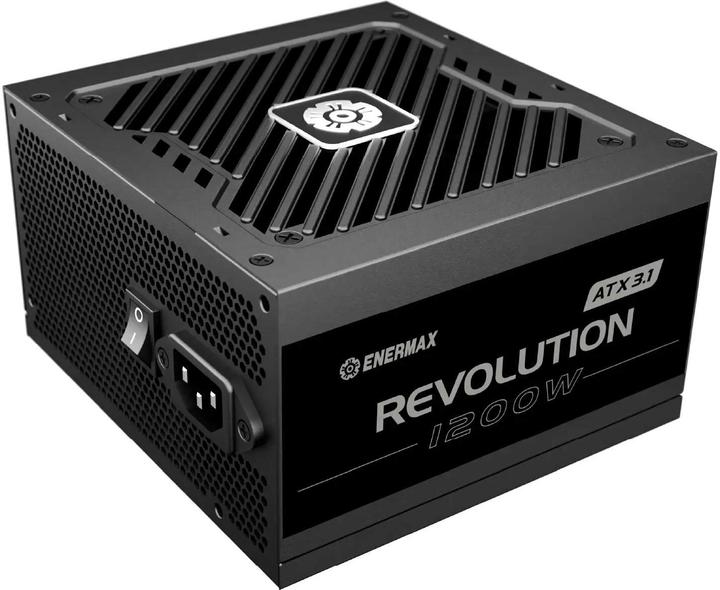 Image du produit Enermax Power Supply 1200W Revolution3 80+ Gold Black ATX3.1 (1200 W)