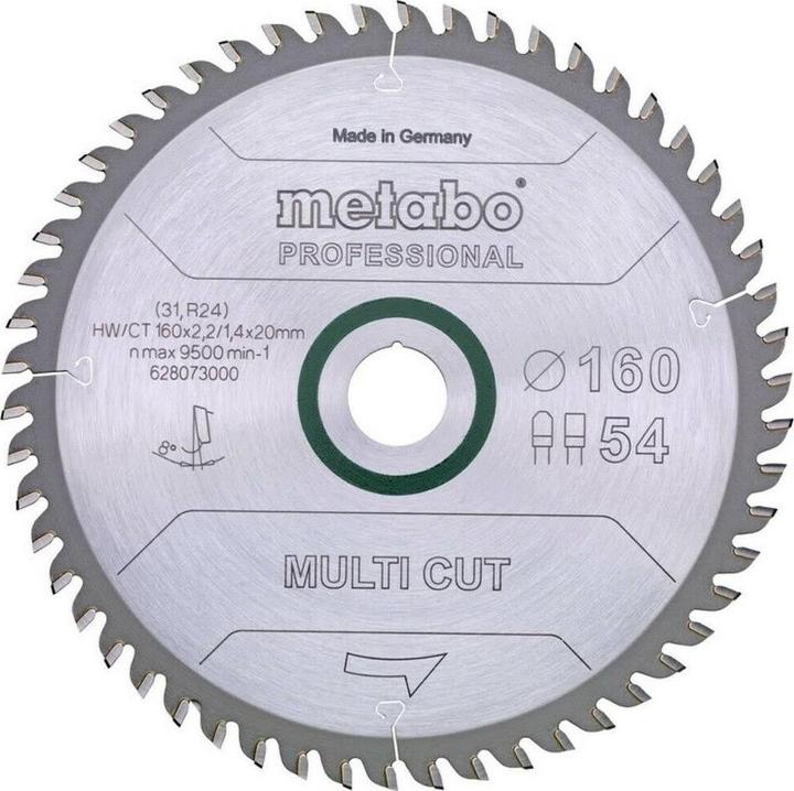 Actual product image Metabo Circular saw bladeHW/CT60x20x22/4