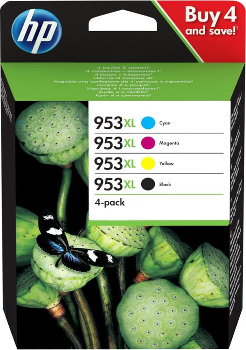 Produktbild HP 953XL Multipack (BK, C, M, Y)