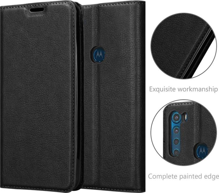 Produktbild Cadorabo Book Invisible Magnet Cover (Motorola One Fusion+)