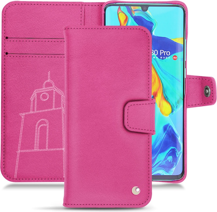 Noreve Lederschutzhülle Wallet (Huawei P30 Pro)