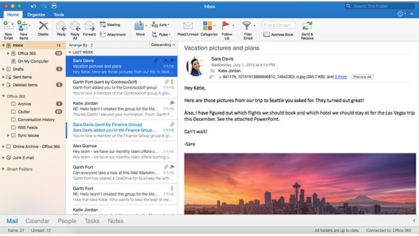 Produktbild Microsoft Office 2016 Home & Business (1 User, 12 Monate)
