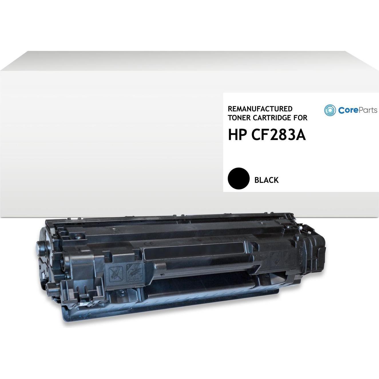 CoreParts, Toner, Toner Black for HP, Pages: