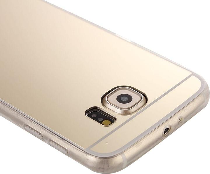 Produktbild König Design Handyhülle für Samsung Galaxy S7 Edge Schutzcase Backcover Bumper Etuis Gold (Samsung Galaxy S7 Edge)