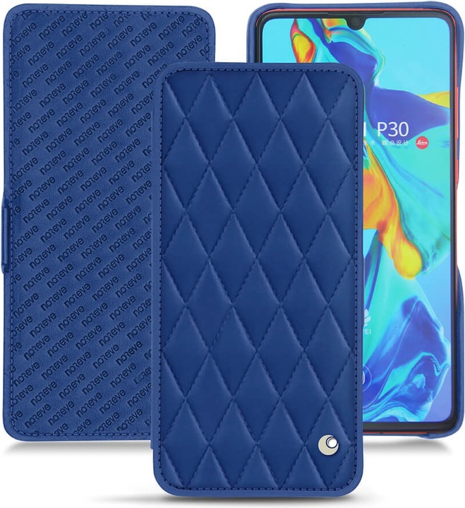 Bleu océan - Couture ( Nappa - Pantone #15458a)
