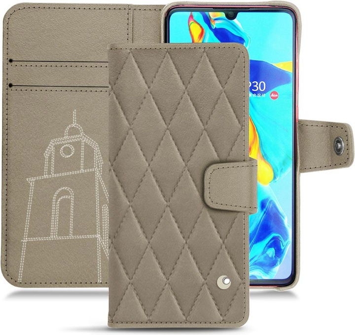 Produktbild Noreve Lederschutzhülle Wallet (Huawei P30)