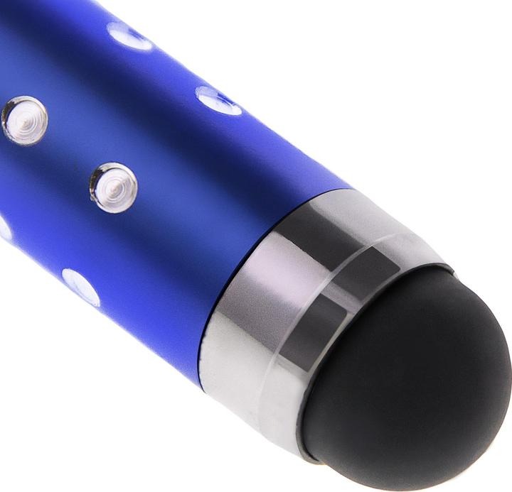 Image du produit Avizar Stylet rétractable pour écran tactile Prise jack 3.5 - Bleu
