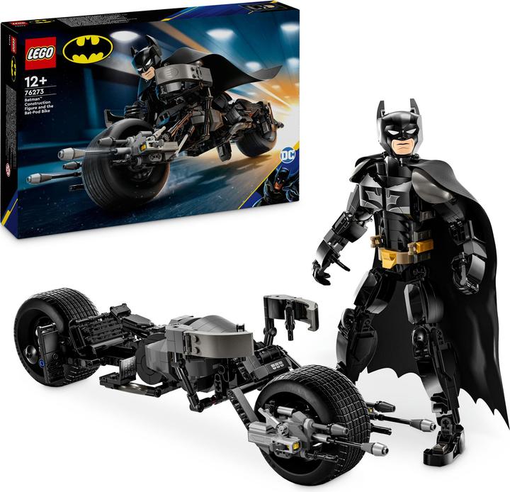 Produktbild LEGO Batman Baufigur mit dem Batpod (76273, LEGO Super Mario)