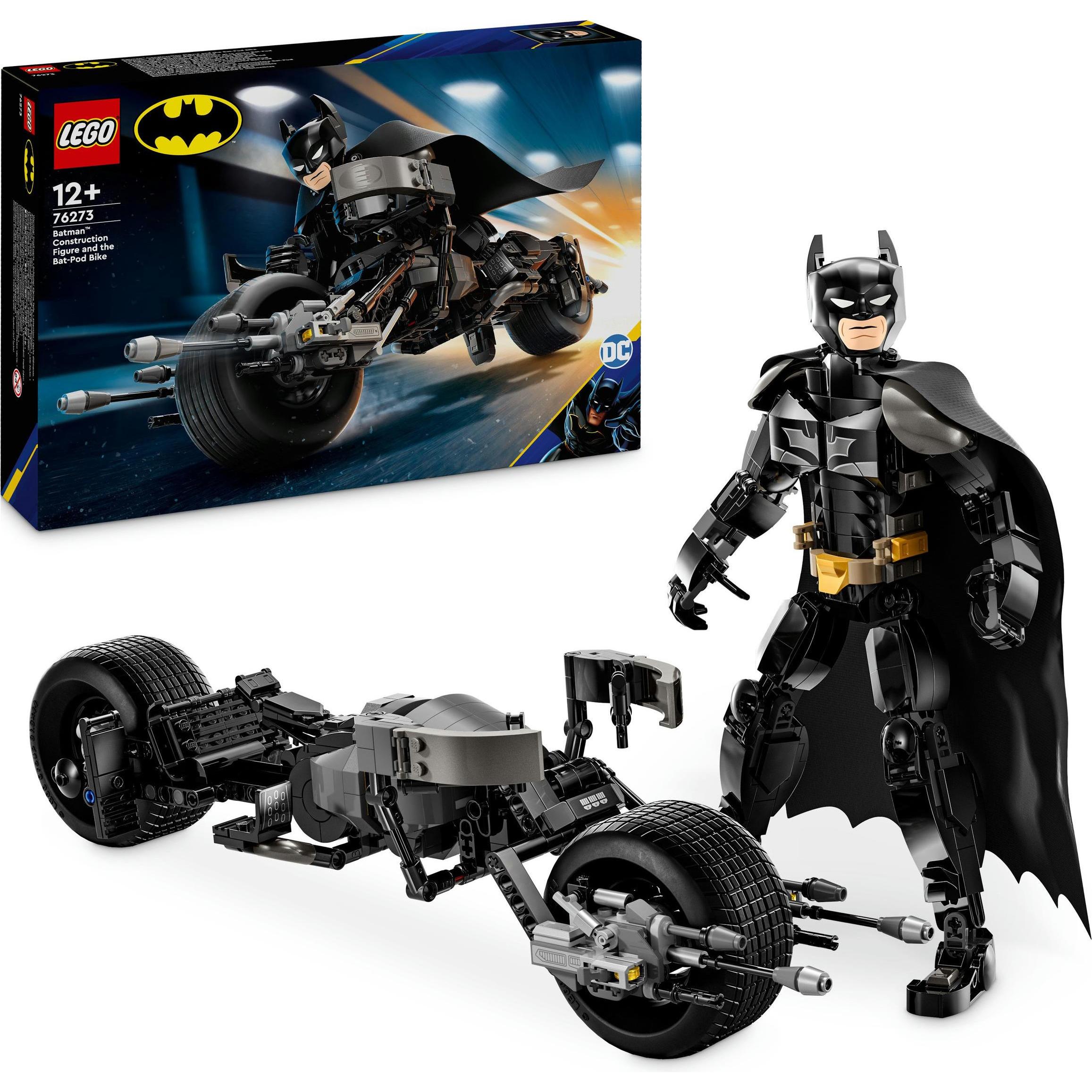 Thumbnail - LEGO Batman Baufigur mit dem Batpod (76273, LEGO Super Mario)