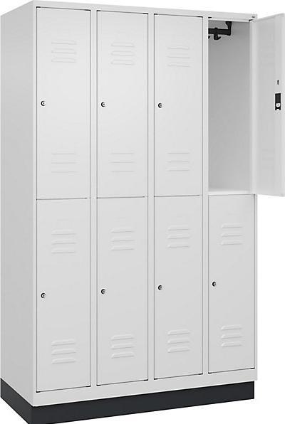 Actual product image C+P Double-decker locker Classic PLUS (120 cm, 195 cm)