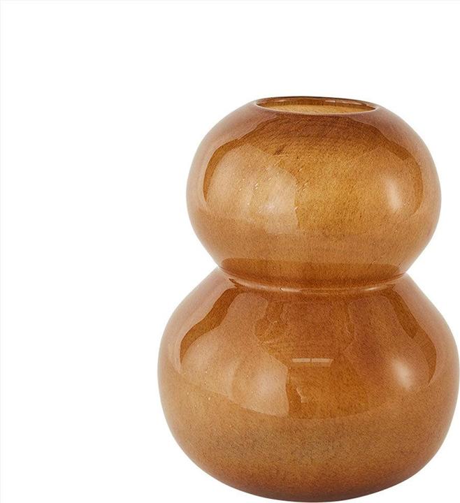 Produktbild OYOY Living Vase Lasi gross 30 cm, Bernstein (1 x, 33 x 26.5 x 27.5 cm)