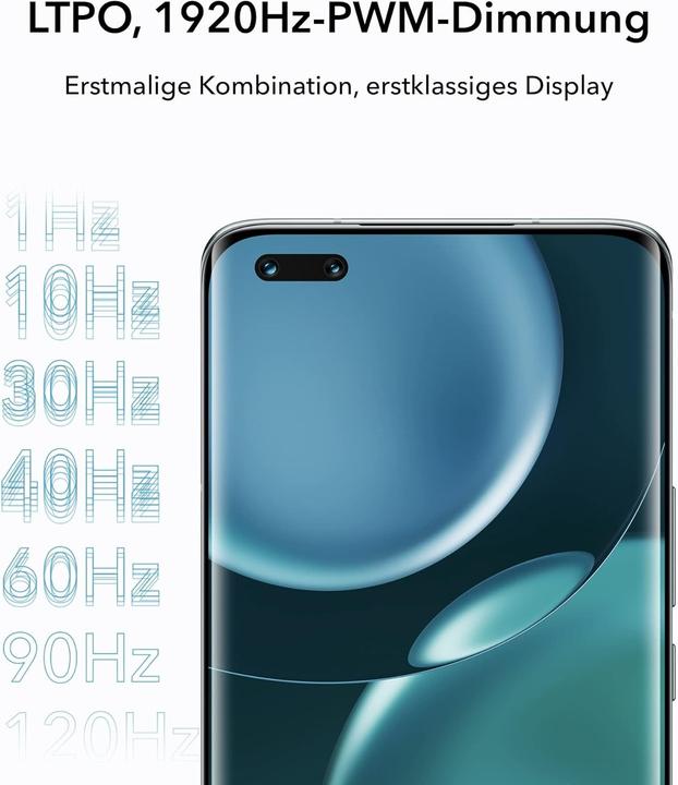 Image du produit Honor Magic4 Pro 8GB256GB DUAL SIM LGENX9 Global Model Factory Unlocked Cyan (256 Go, Cyan, 6.81", Double SIM, 5G)