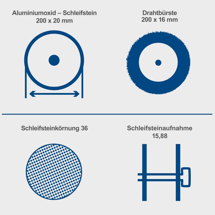 Image du produit Scheppach SM200LB (Meuleuse d'établi, 500 W)