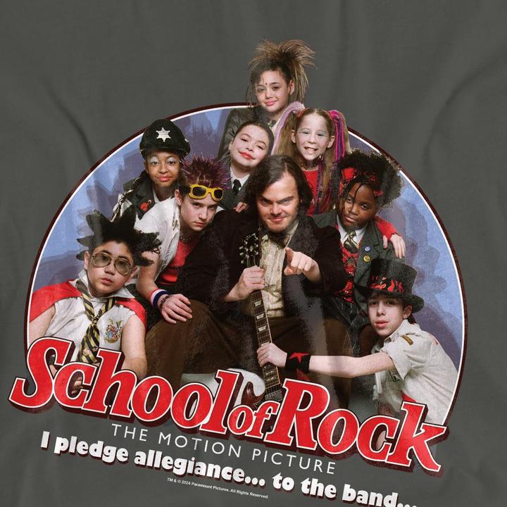 Immagine prodotto School Of Rock I Pledge Allegiance Maglietta Adulto Unisex (L)