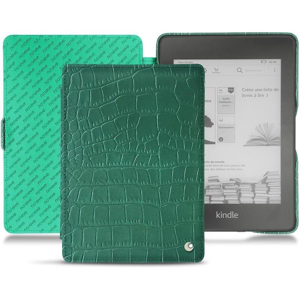Thumbnail - Noreve Lederschutzhülle horizontal, eReader Zubehör, Grün