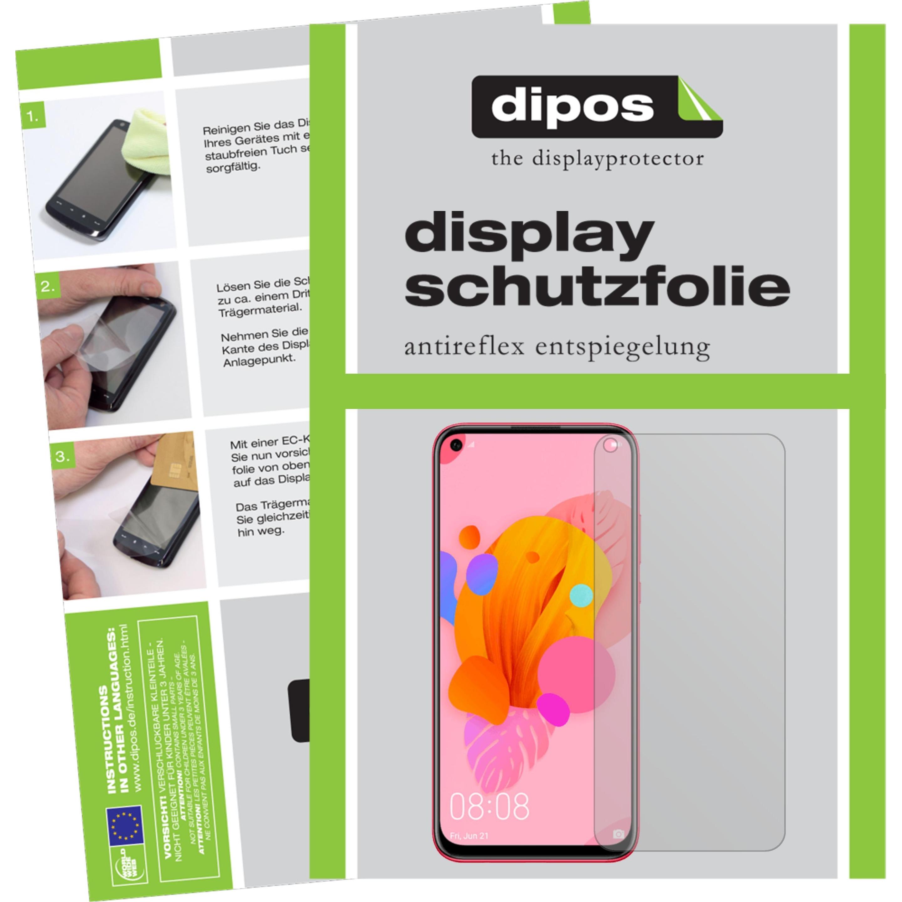 Dipos Displayschutzfolie Antireflex (6 Stück, Huawei P20 Lite (2019)), Smartphone Schutzfolie, Transparent