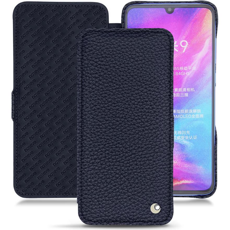 Noreve Lederschutzhülle horizontal (Xiaomi Mi 9), Smartphone Hülle, Violett