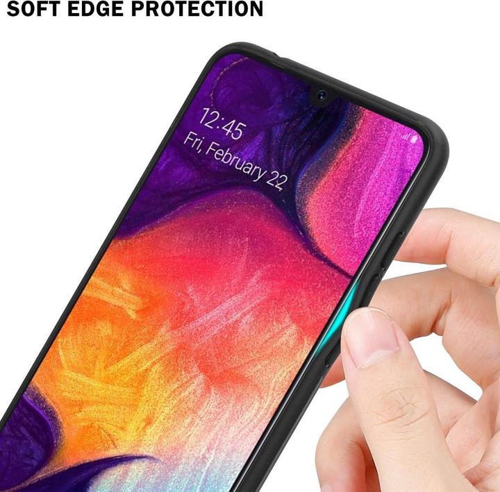 Actual product image Cadorabo TPU Striped Glass Cover (Samsung Galaxy A50s, Samsung Galaxy A30s)
