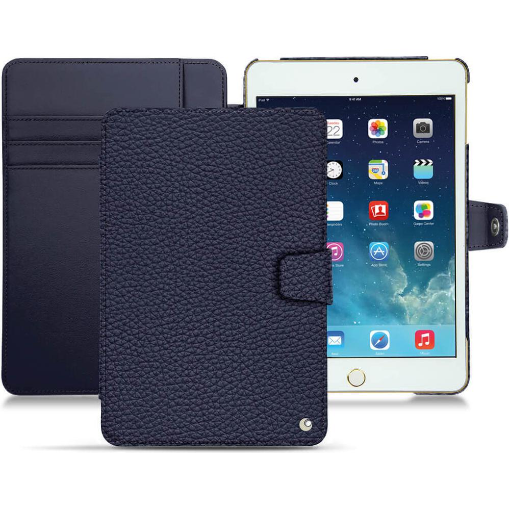 Noreve Lederschutzhülle Wallet (iPad Mini 5), Tablet Hülle, Violett