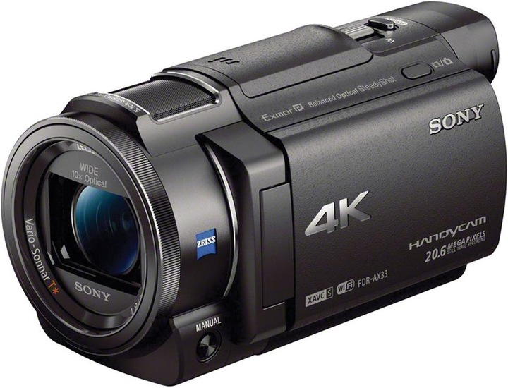 Actual product image Sony Fdr Ax33 (8.29 Mpx, 25p, 10 x)