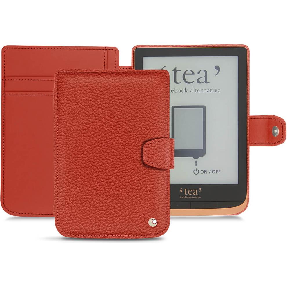 Noreve Lederschutzhülle Wallet (Touch HD 3), eReader Zubehör, Orange