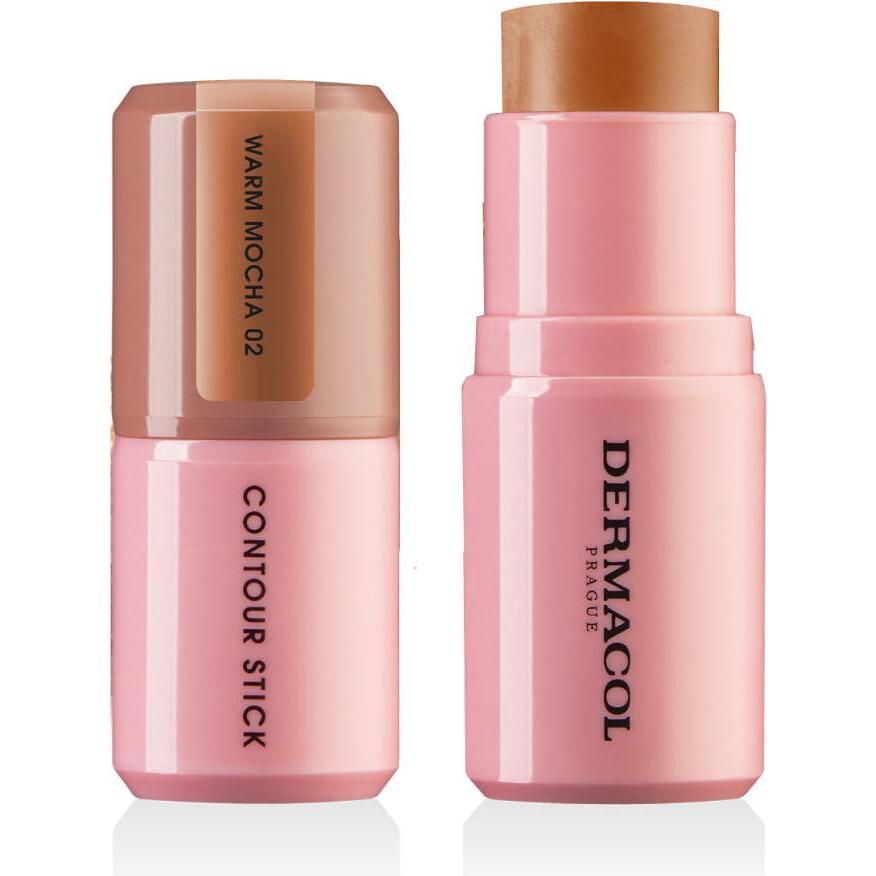Dermacol Braun/Bronze Highlighter + Bronzer, - Contour Stick 7 G - Shade: 01 Amber Suede (01 Amber Suede, Bronzer, Highlighter)