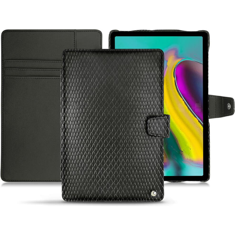 Thumbnail - Noreve Lederschutzhülle Wallet (Galaxy Tab S5e), Tablet Hülle, Schwarz