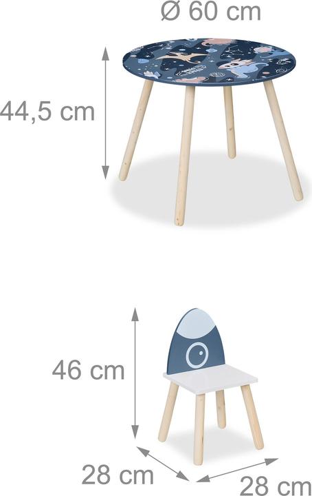 Image du produit Relaxdays Groupe de sièges enfant (Groupe de sièges pour enfants)