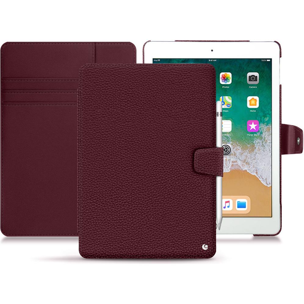 Noreve Lederschutzhülle Wallet (iPad 9.7), Tablet Hülle, Violett