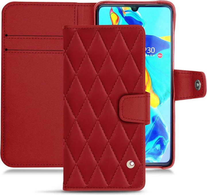 Noreve Lederschutzhülle Wallet (Huawei P30)