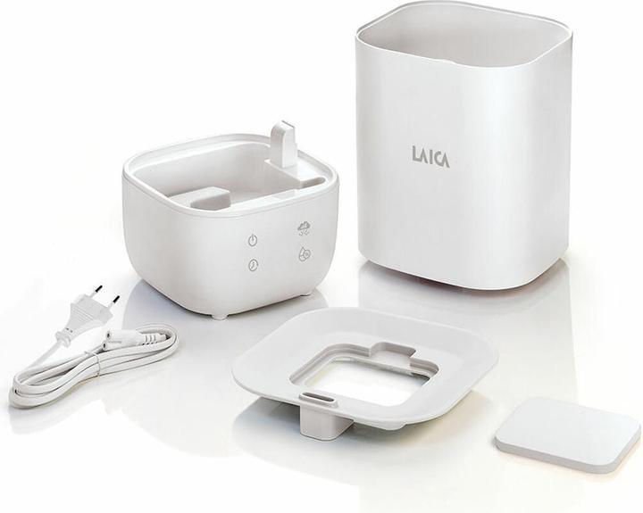 Actual product image Laica Ultrasonic Humidifier And Silent Essence Diffuser LED 3 Speeds 3.3l 25w White Hi3015w (60 m²)