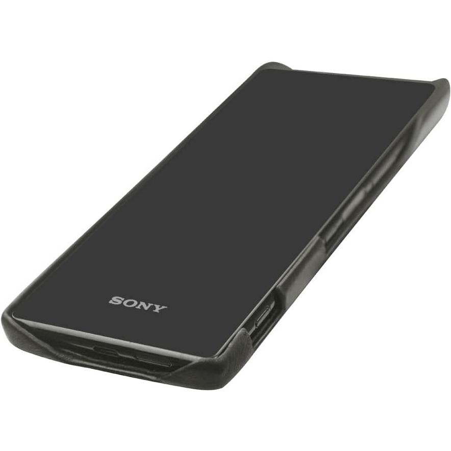 Thumbnail - Noreve Lederschutzhülle (Sony Xperia 1), Smartphone Hülle, Blau