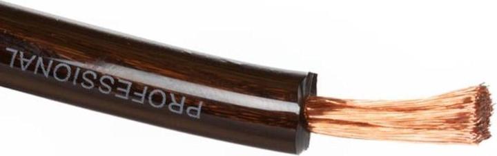 Actual product image Cables POWER CABLE - TRANSPARENT BLACK - 100 m