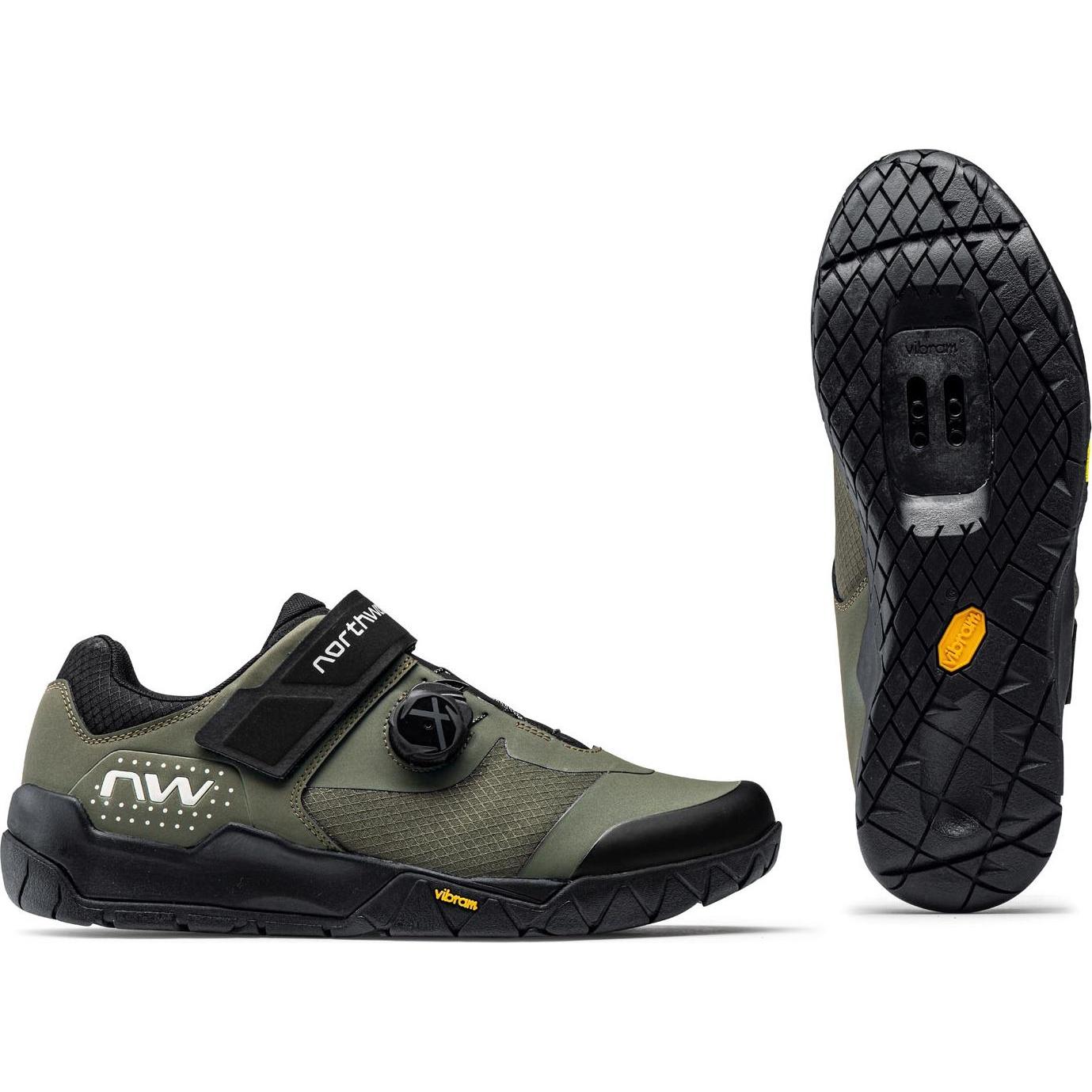 Northwave, Uomini, Scarpe da ciclismo, Overland Plus (46), Nero