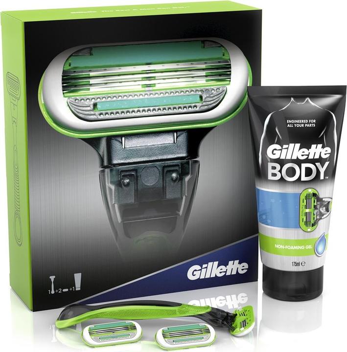 Actual product image Gillette Body gift set