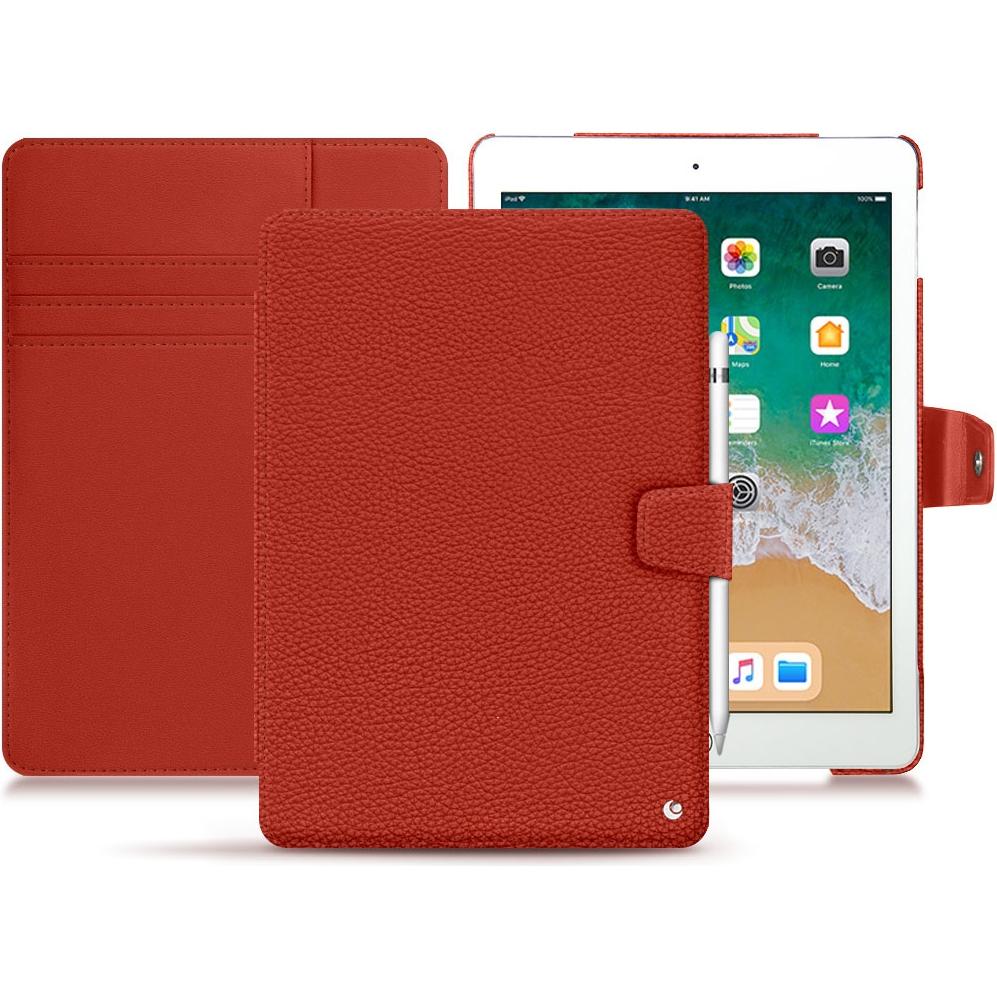 Noreve Lederschutzhülle Wallet (iPad 9.7), Tablet Hülle, Orange