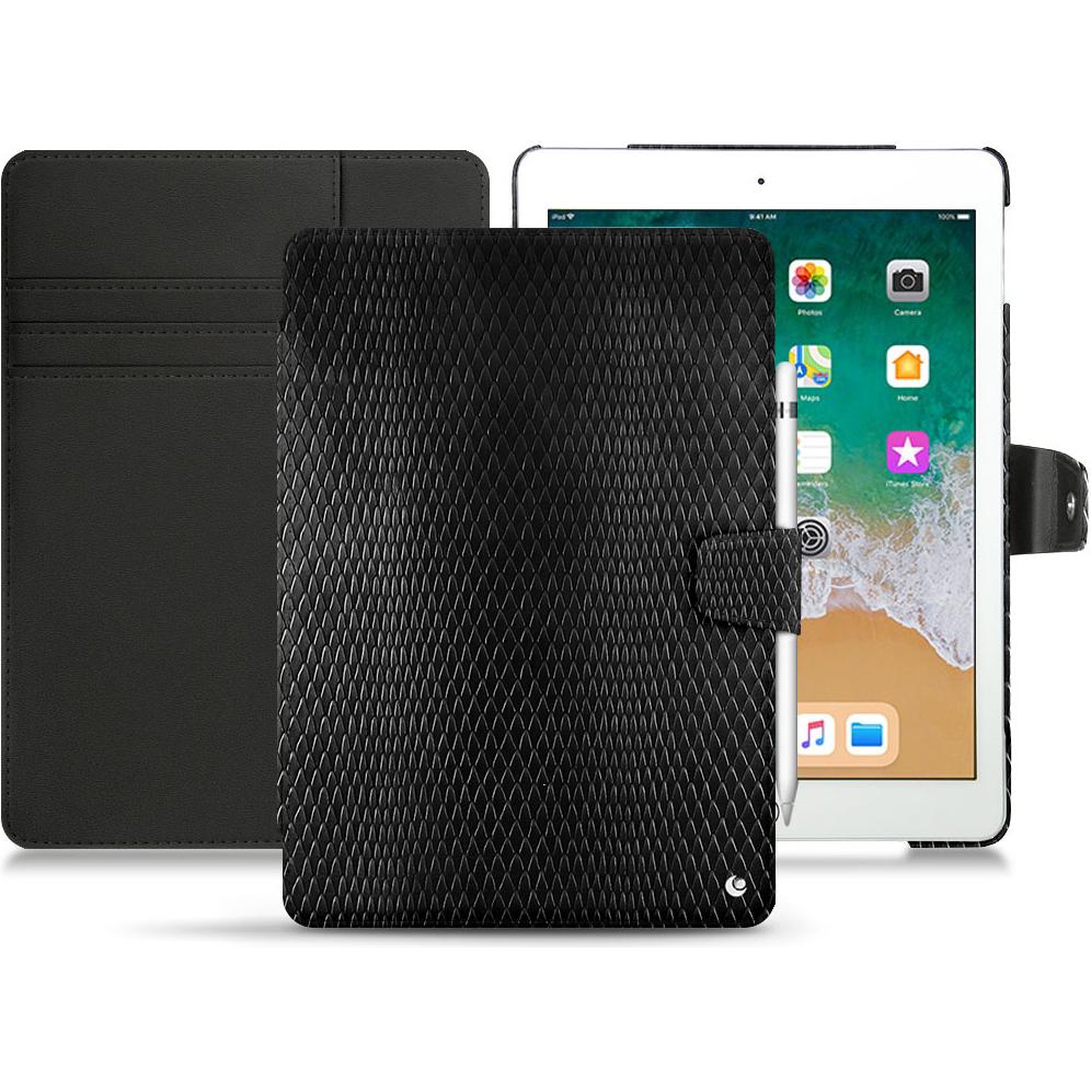 Thumbnail - Noreve Lederschutzhülle Wallet (iPad 9.7), Tablet Hülle, Schwarz