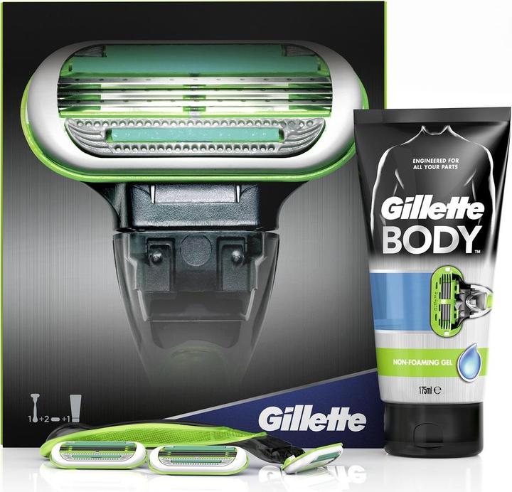 Actual product image Gillette Body gift set