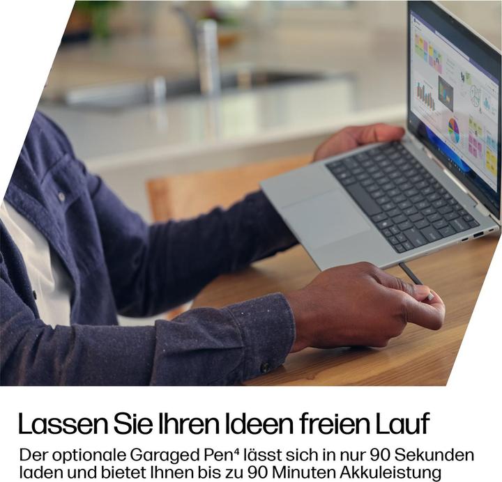 Actual product image HP EliteBook 8 Flip G1i (13.30", 512 GB, 16 GB, DE, Intel Core Ultra 5 225U)