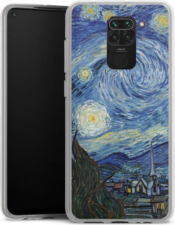 Produktbild DeinDesign Silikon Hülle für Xiaomi Redmi Note 9 Handyhülle Case Smartphone Schutzhülle Kunst The Starry (Xiaomi Redmi Note 9)