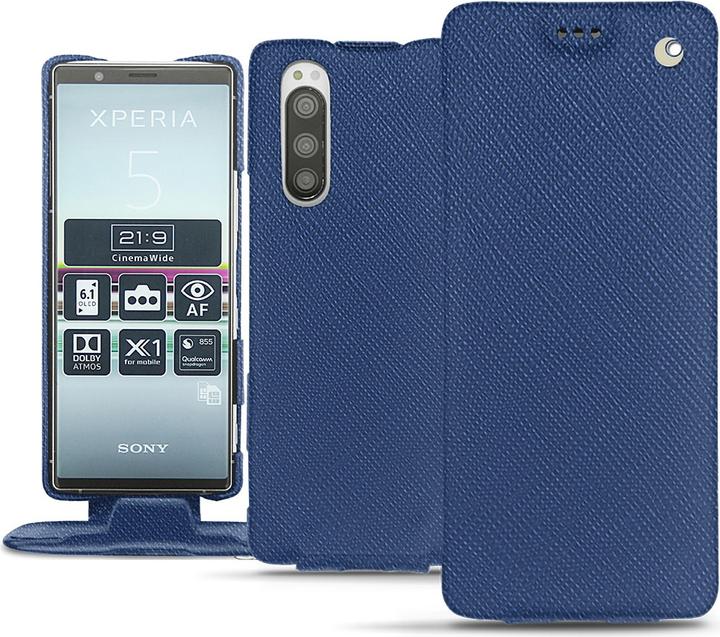 Productafbeelding Noreve Lederen omslag verticaal (Sony Xperia 5)