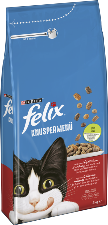 Produktbild Felix Knuspermenu Fleisch (Adult, 1 Stk., 2052 g)