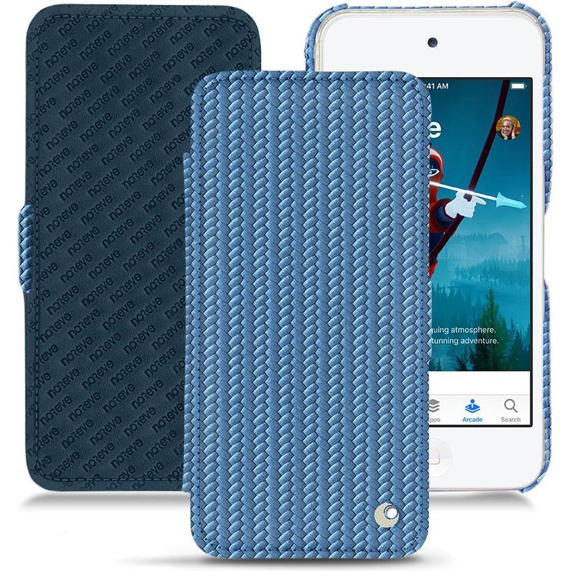 Noreve Lederschutzhülle horizontal, MP3 Tasche + Hülle, Blau