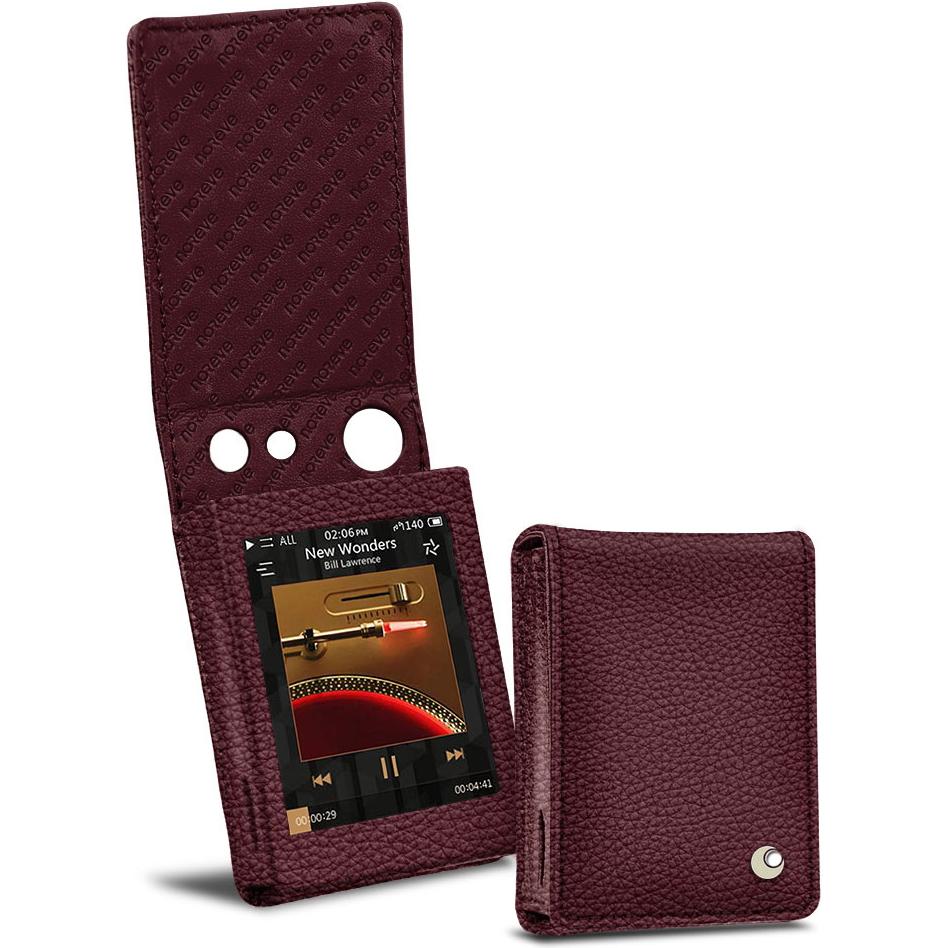 Noreve Lederschutzhülle vertikal, MP3 Tasche + Hülle, Violett